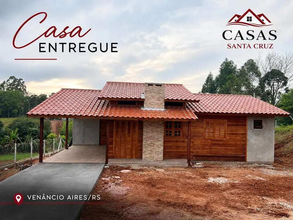 Casa entregue em Venâncio Aires/RS