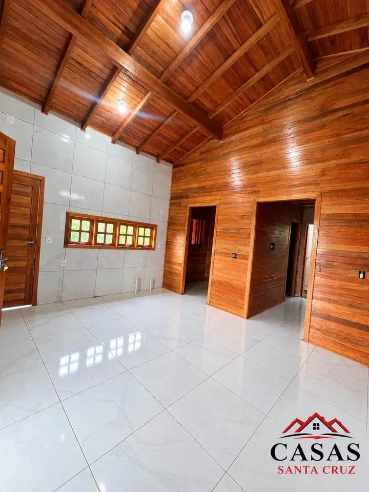 Interior de casa entregue